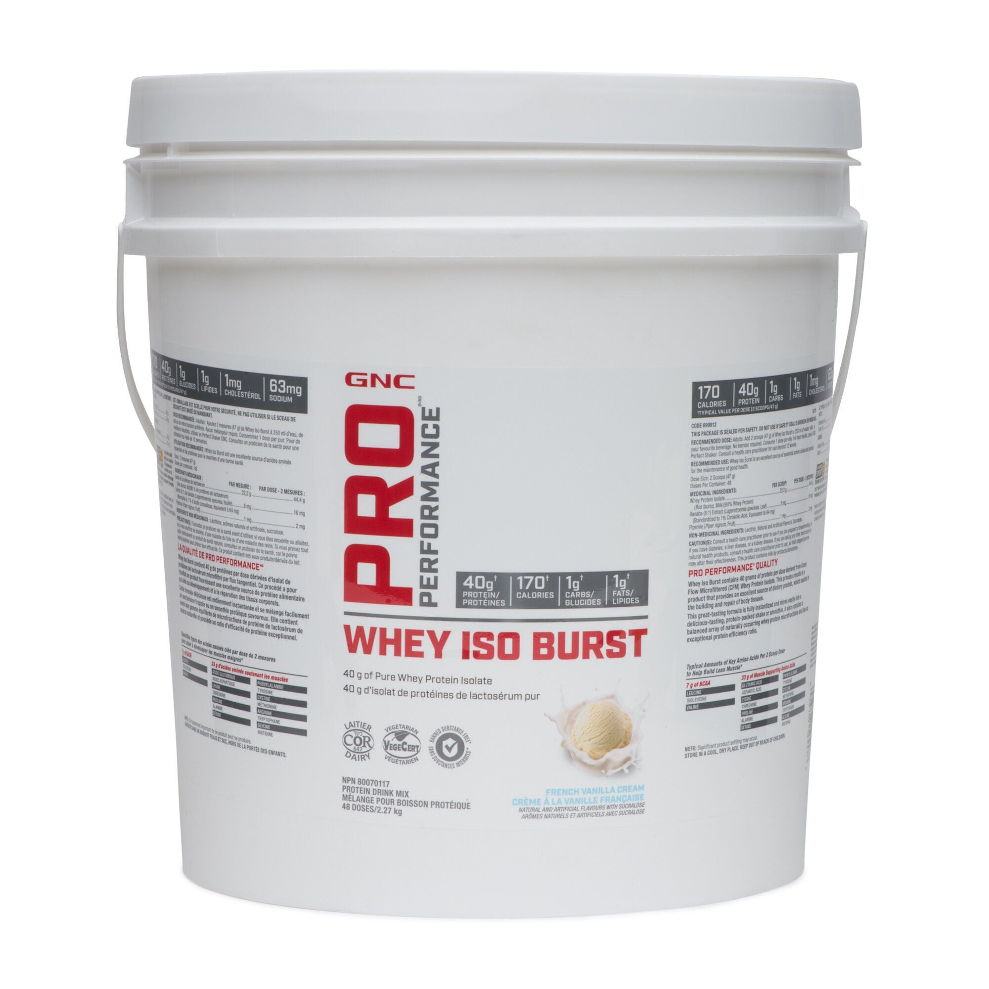 Whey Iso Burst - French Vanilla Cream French Vanilla Cream | GNC